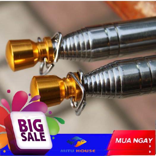 Combo 2 Cán cờ du lịch dành cho hướng dẫn viên loại 1.6m Đầu Đồng