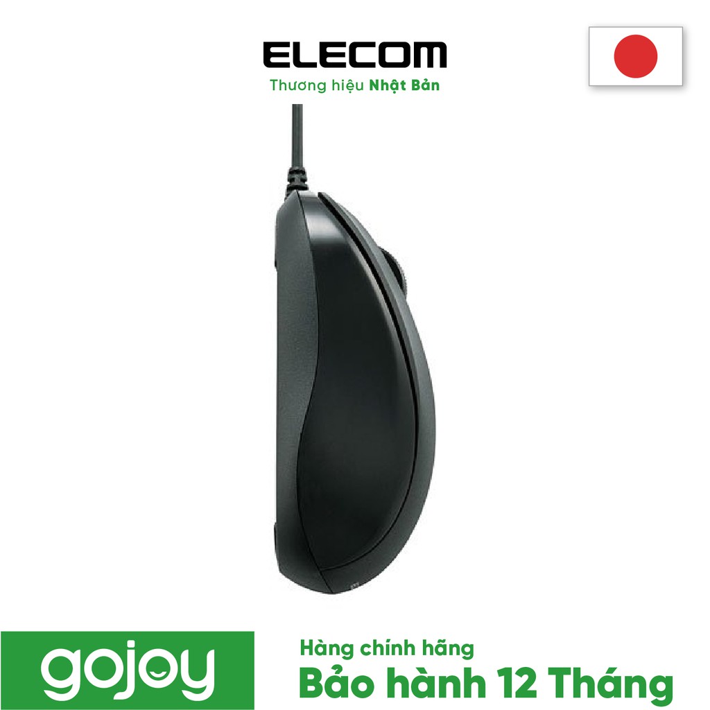 Chuột dây ELECOM M-K6URBK/RS 2 màu - Bảo hành 12 tháng chính hãng