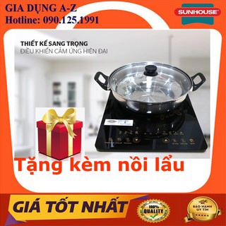 Bếp từ sunhouse shd6800 tặng kèm nồi lẩu
