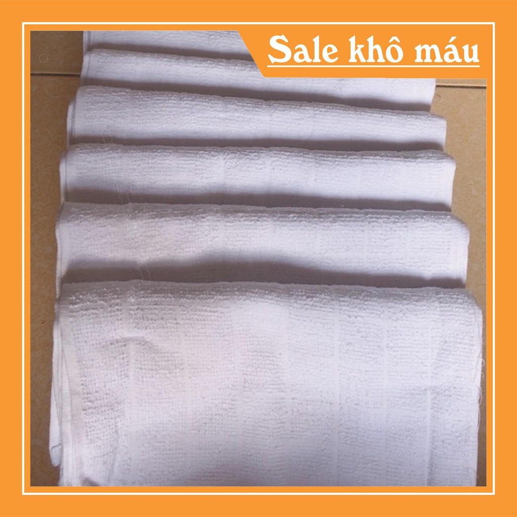 Khăn Lau Trắng 27x27cm 100 chiếc