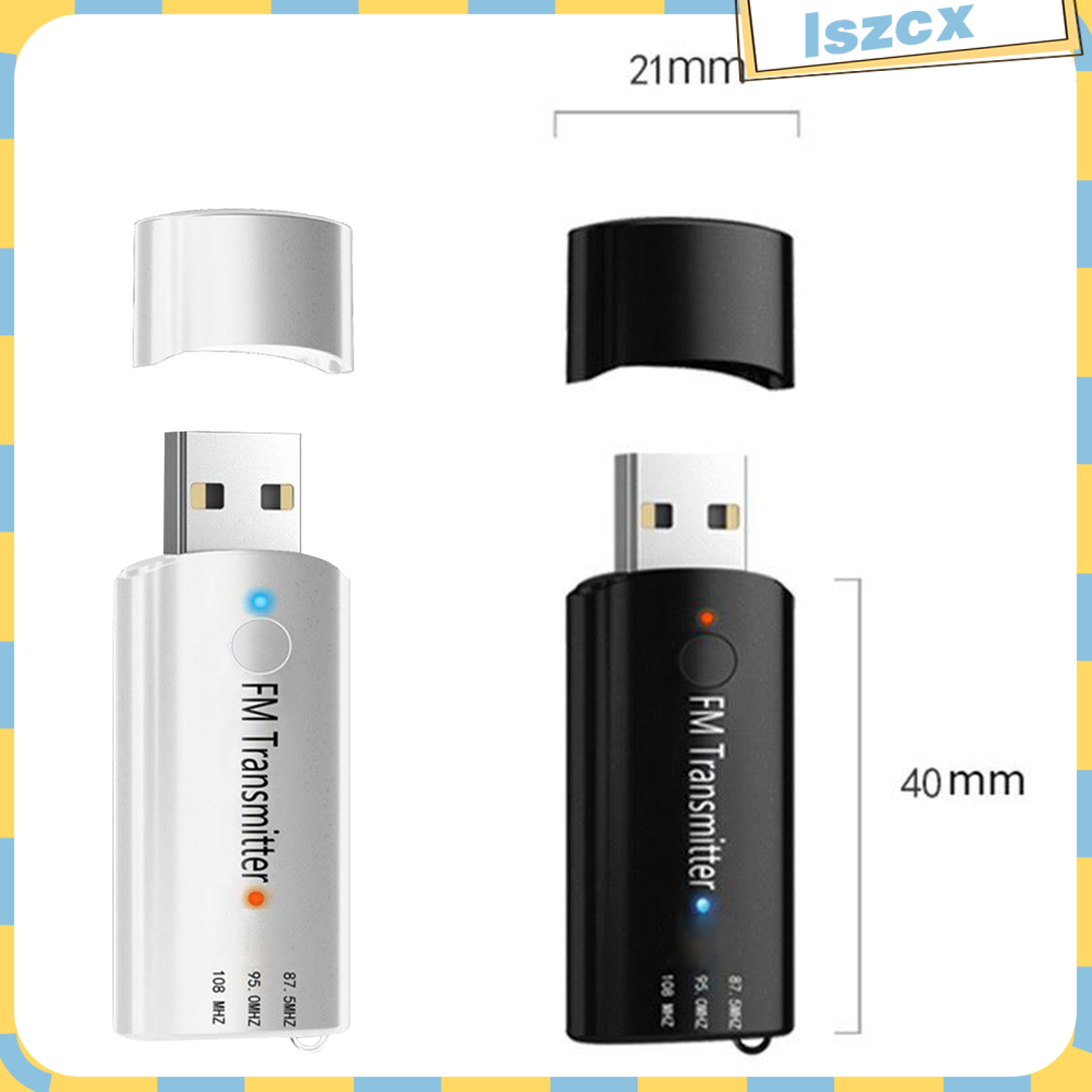 Bộ Thu Phát Bluetooth 5.0 Fm 2 Trong 1 Kèm Phụ Kiện Cho Xe Ô Tô | BigBuy360 - bigbuy360.vn