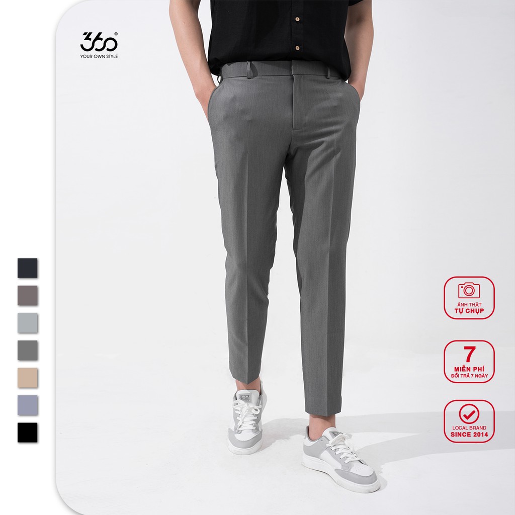 Quần âu nam cao cấp 360 BOUTIQUE - QACTK203