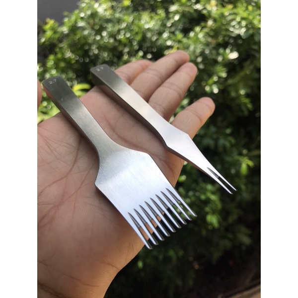 Đục xiên làm đồ da thủ công Leather handmade