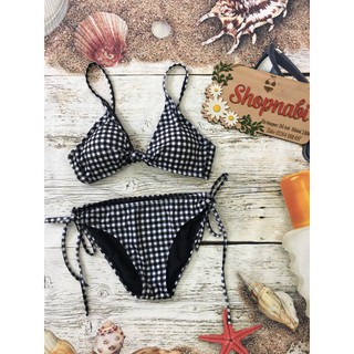 HOTĐồ bơi bikini cạp thấp siêu tôn dángSieu HOT