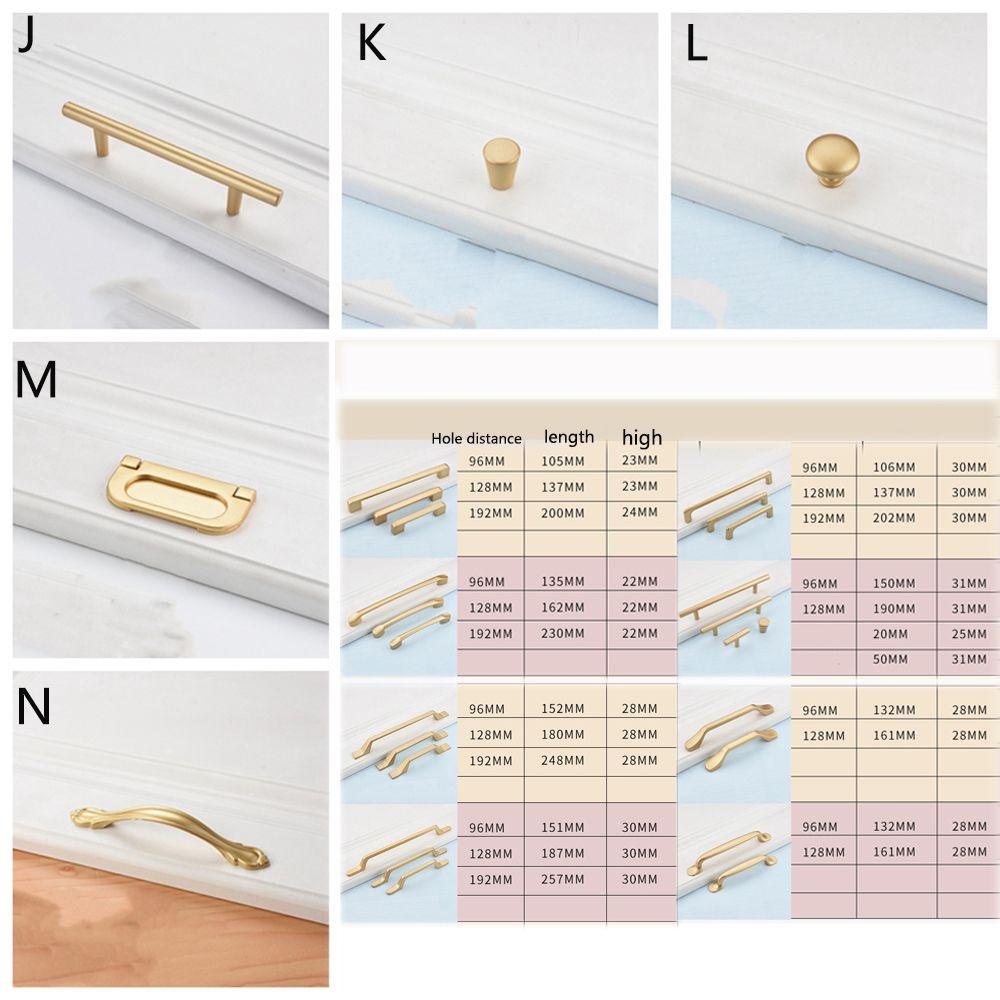 Tay Nắm Cửa Tủ Bếp Hình Chữ U Bằng Nhôm Phong Cách Đơn Giản