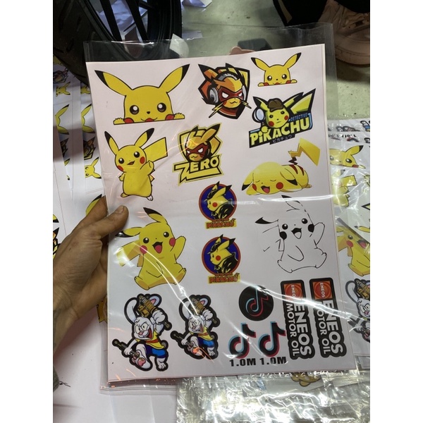 tem dán xe máy sticker