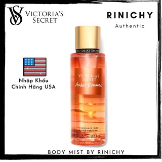 [New] Body mist Victoria Secret Amber Romance hương nước hoa