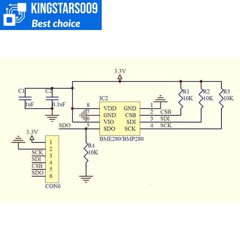 Cảm biến áp suất BMP280