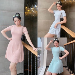 Đầm thun pastel - mèo inda house