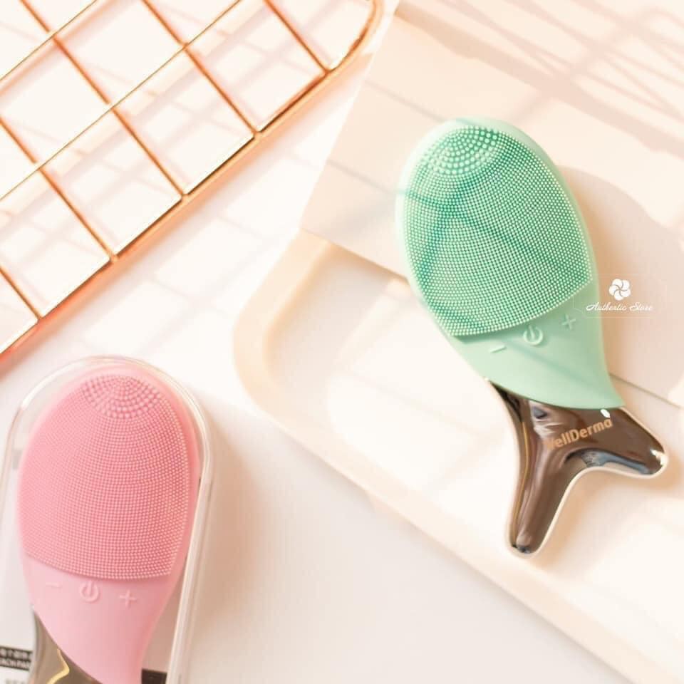 [Hàng trả order, không có dư] Máy Rửa Mặt Con Cá WellDerma