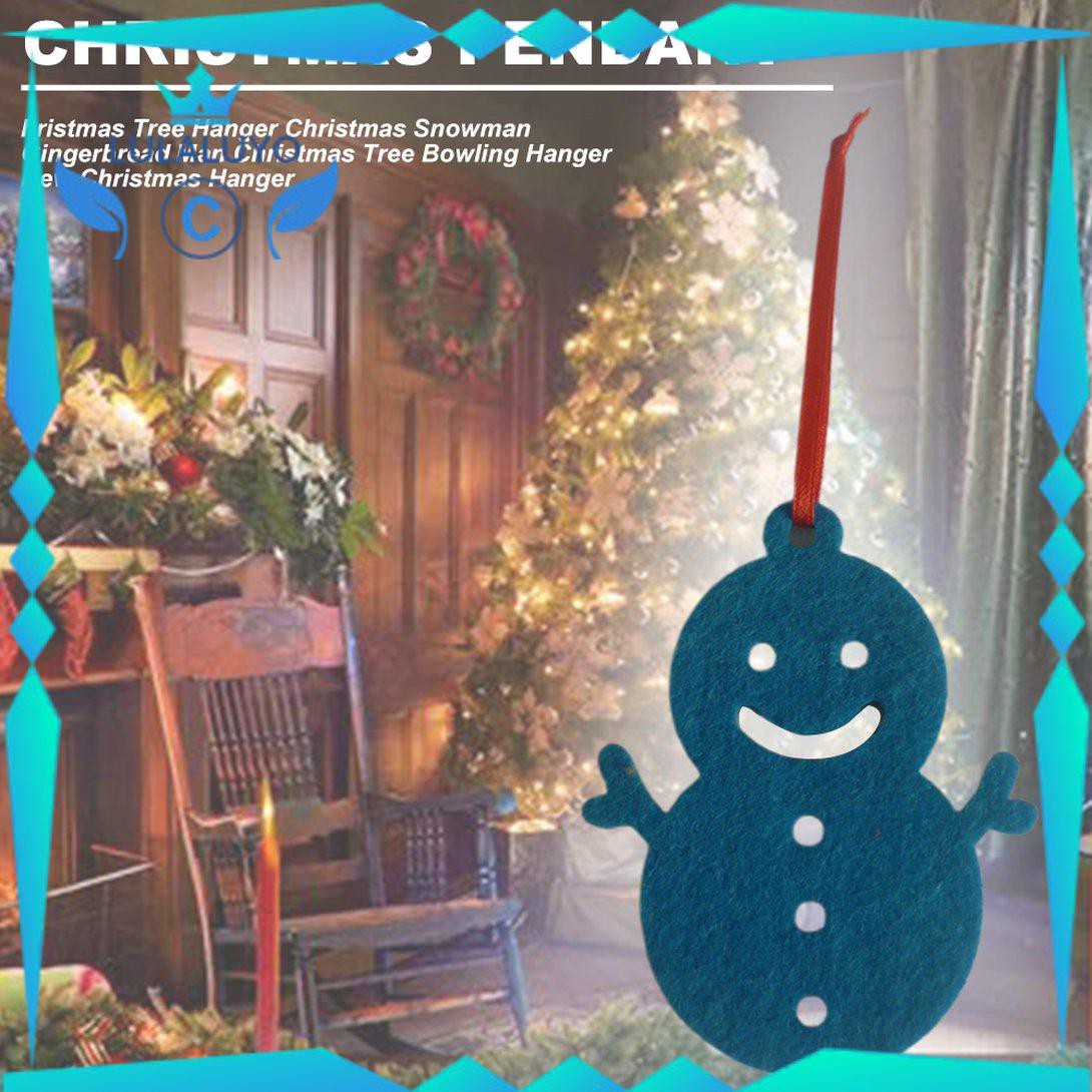 [Giáng sinh] Christmas Decorations Hanging Ornament Home Gingerbread Man Birthday Gift .lu