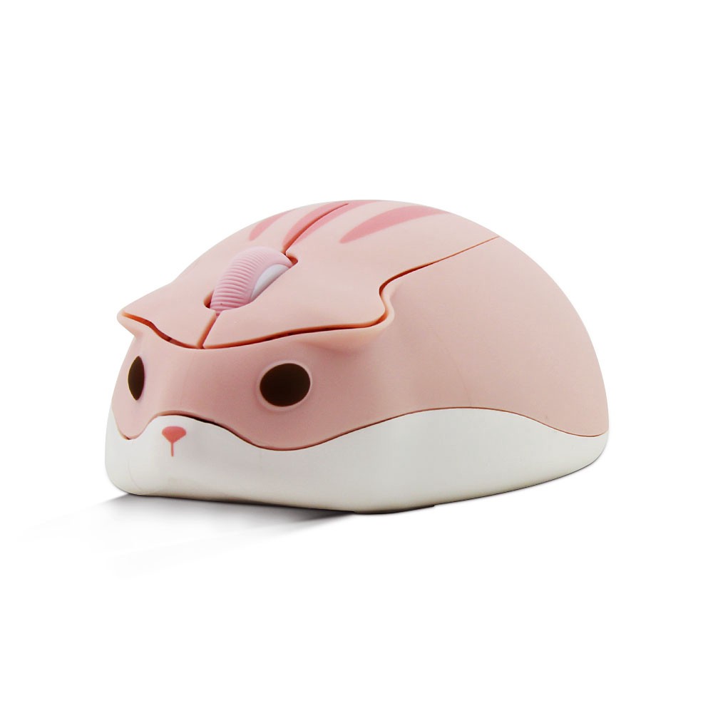 Cute Hamster Wireless Mouse Small Hand Portable Mice Creative Cartoon Design For Gift