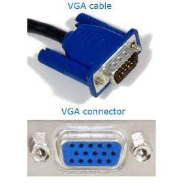 dây vga giá rẻ  Dài 1.5m D-Sub 15 Pin