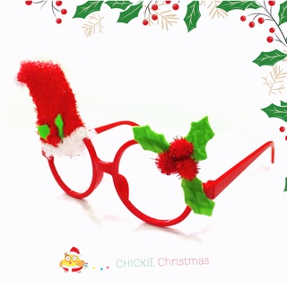 Combo 1 kính 1 nón noel