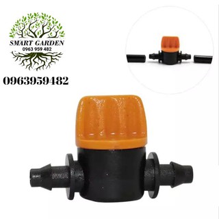 Van khoá ống mềm 6mm tưới cây