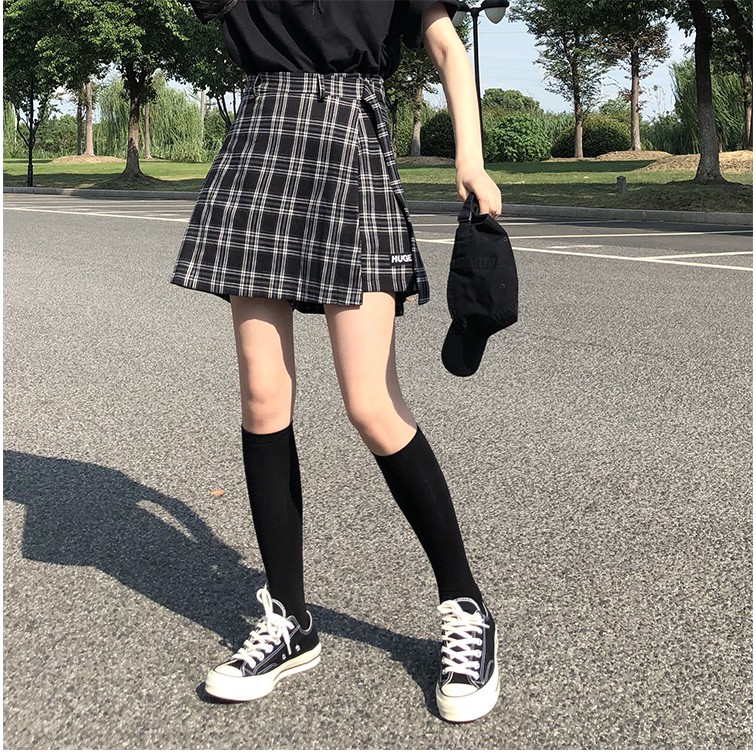 Chân váy Xiaozhainv lưng cao phong cách Hàn Quốc dành cho nữ | BigBuy360 - bigbuy360.vn