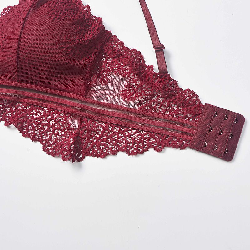 Áo ngực ren Jacquard không gọng