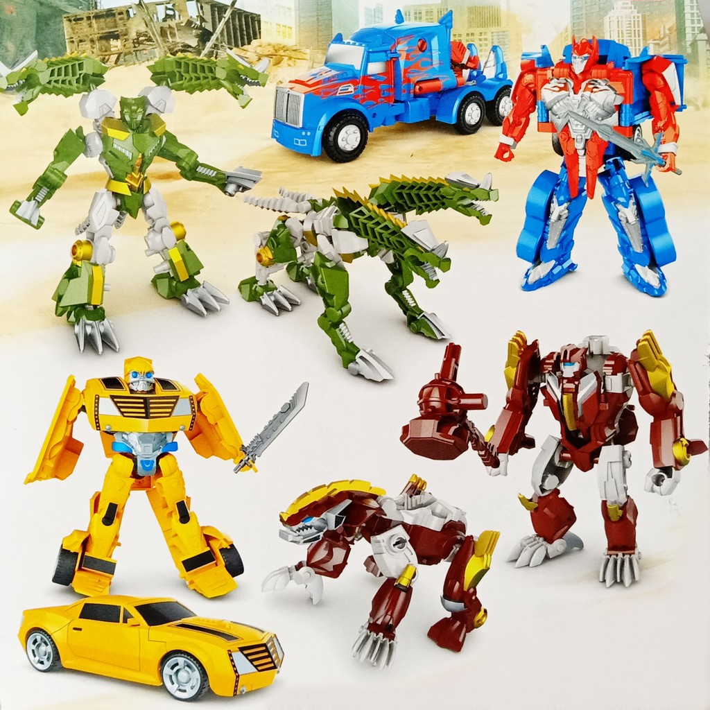 Đồ chơi robot biến hình Optimus Prime/Bumblebee/Megatron độc đáo cho bé