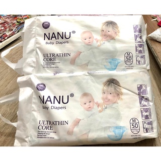 Bỉm Dán Nanu Bịch 50 miếng - Size S, M