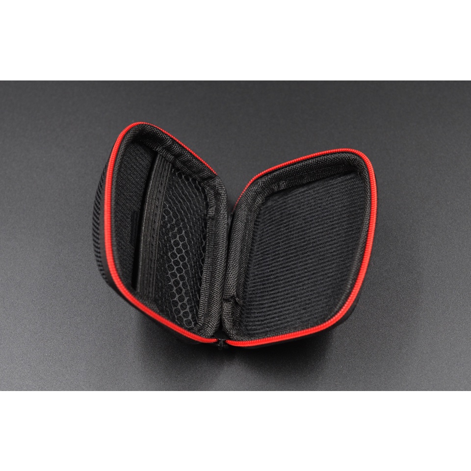 Kz Hộp Đựng Tai Nghe bluetooth Cầm Tay Hình Vuông Bằng eva Có Dây Kéo logo zst v80 es4