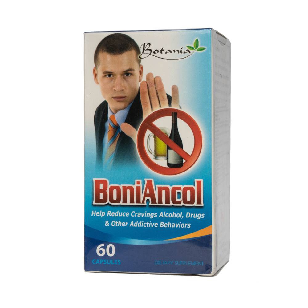 BoniAncol - Hỗ trợ bảo vệ gan, thận khỏi tác hại của rượu bia giảm say rượu(lọ 60 viên)
