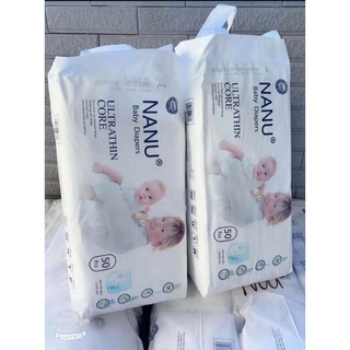 Bỉm dán/quần nanu baby size s, m, l, xl,xxl,xxxl 1 bịch có 50 miếng
