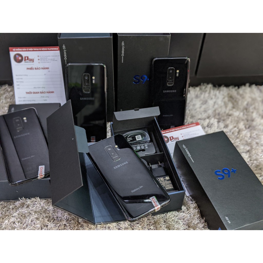 Điện Thoại Samsung Galaxy S9 Plus Ram 6GB bộ nhớ 64GB || Snapdragon 845 || Tặng Phụ kiện Tại Playmobile