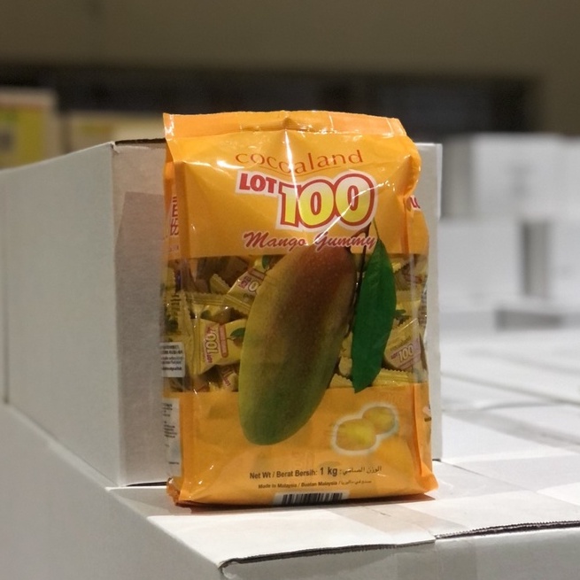 Kẹo Dẻo LOT100 Cocoaland Hương Xoài Gói 150G