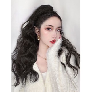 Ngoặm tóc giả tơ cao cấp xù sóng