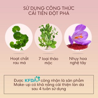   Phấn nước GILAA LONG WEAR DD CUSHION - SPF50+/PA+++ (1 lõi x 13g)