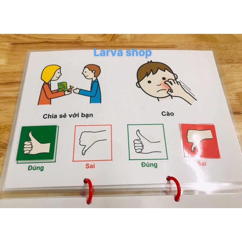 Học liệu hành vi đúng sai