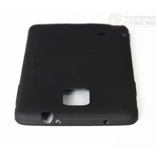 Ốp Lưng SamSung Galaxy Note 4 silicone dẻo đen