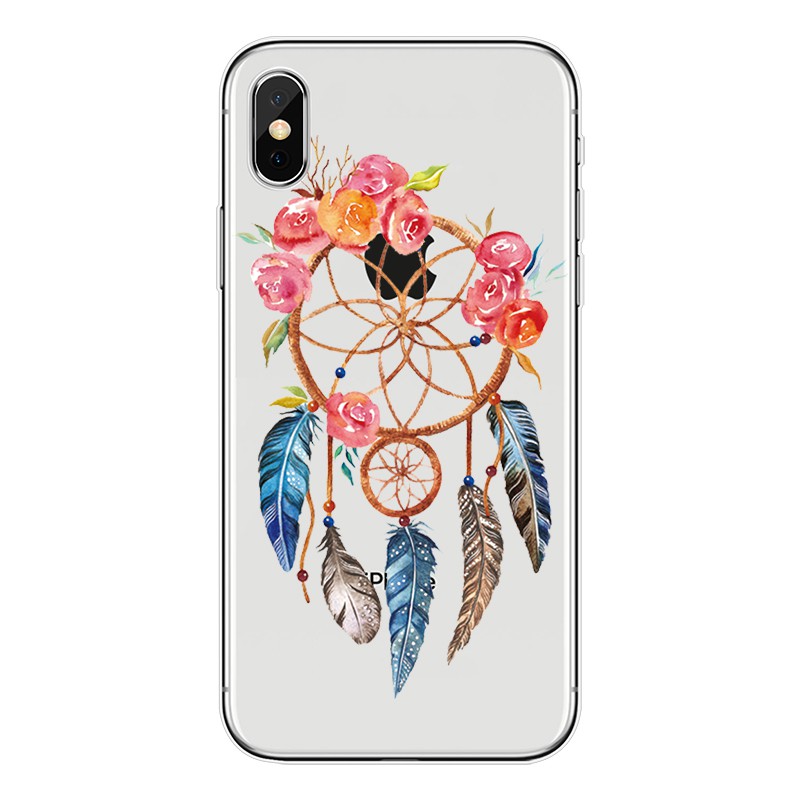 Ốp lưng silicon TPU Dream Catcher cho Samsung S6 S7 S8 S9 S10 A5 A6 A7 A8 A9 J4 J5 J6 J7 M20