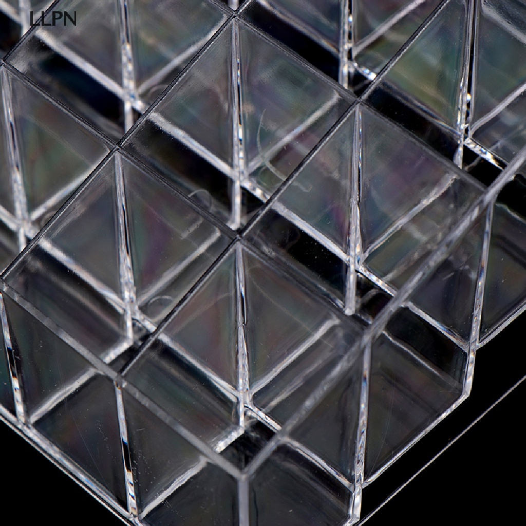 Hộp Nhựa Acrylic 24 Ngăn Trong Suốt Trưng Bày Son Môi / Sơn Móng Tay