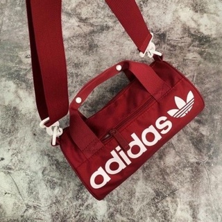 Túi trống mini adidas màu đỏ mận