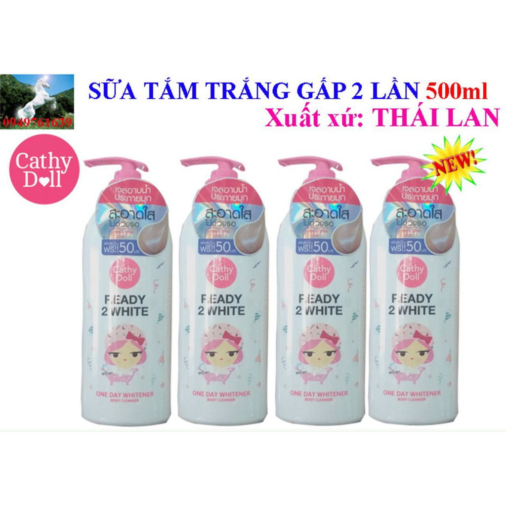 Sữa Tắm Trắng Da Cathy Doll 450ML