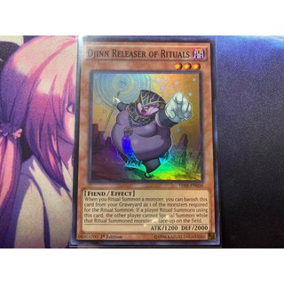 Thẻ Bài Yugioh Chính Hãng Djinn Releaser of Rituals - THSF-EN036