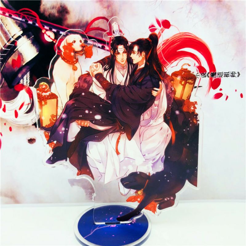 SẴN (kèm ảnh thật) Standee đôi Ma Đạo Tổ Sư - Lam Trạm và Ngụy Anh, Vong Tiện cp