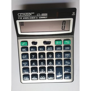 Máy tính tính số 12 chữ số CITIIZEN mẫu CT - 888N