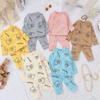 Bộ len tăm hình gấu cute