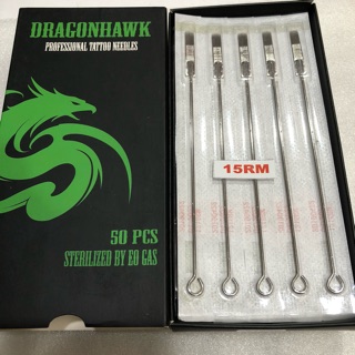 Kim tráng bạc 15(rm/m1)hãng Dragon (50 chiếc ,không ngòi )