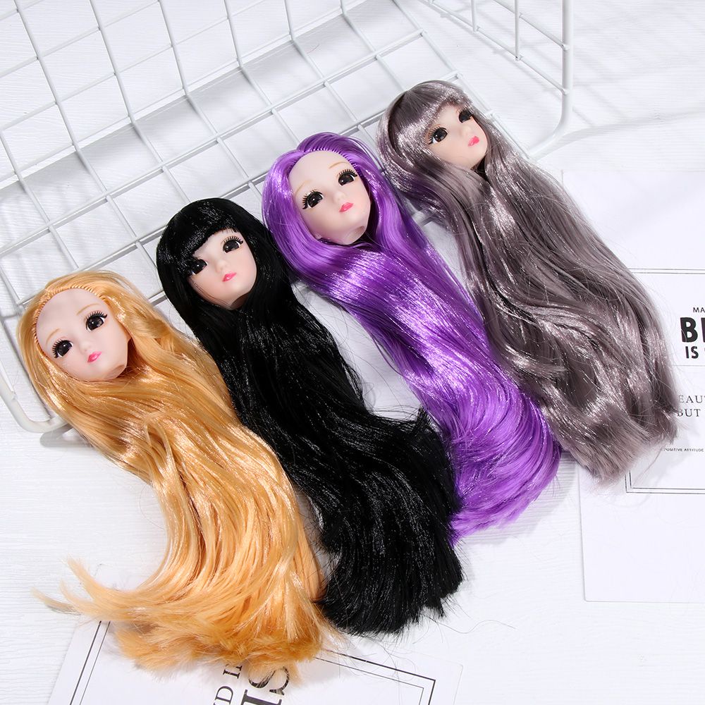 1/6 BJD Đầu búp bê 30cm DIY phụ kiện búp bê món quà đồ chơi cô gái