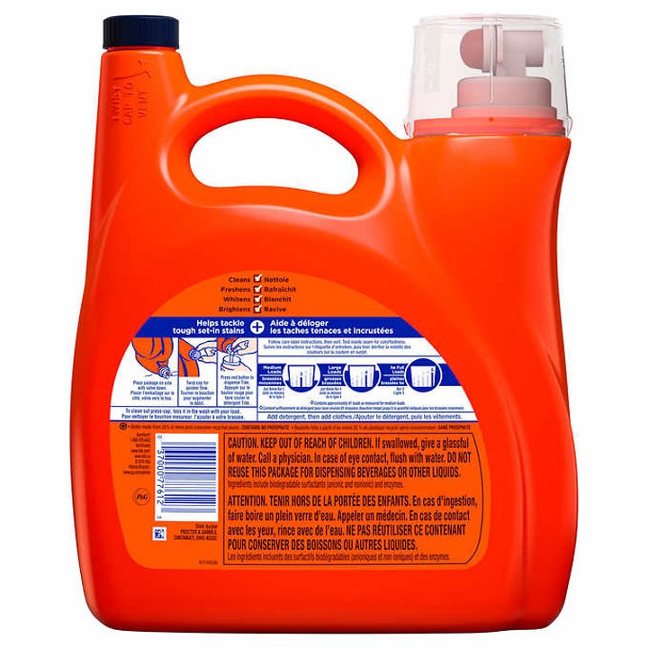 Nước giặt Tide Advanced Power Ultra Concentrated with Oxi, 4.43L