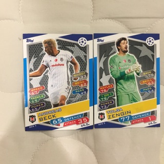 Thẻ Topps Match Attax UCL 2016/2017