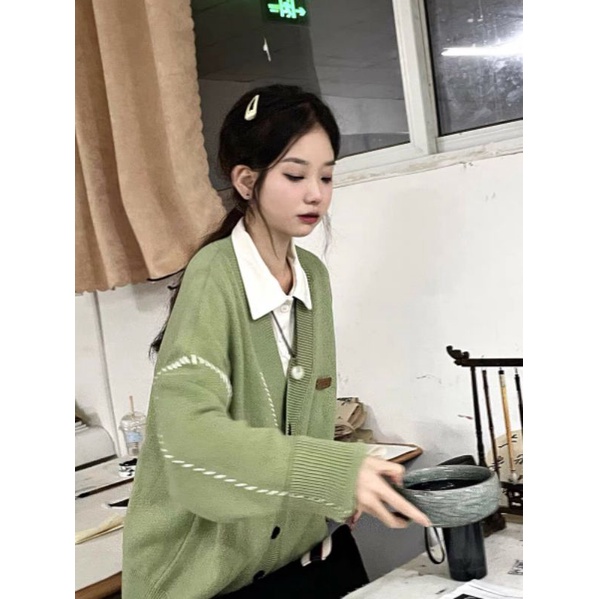 Order áo cardigan ulzzang 4383