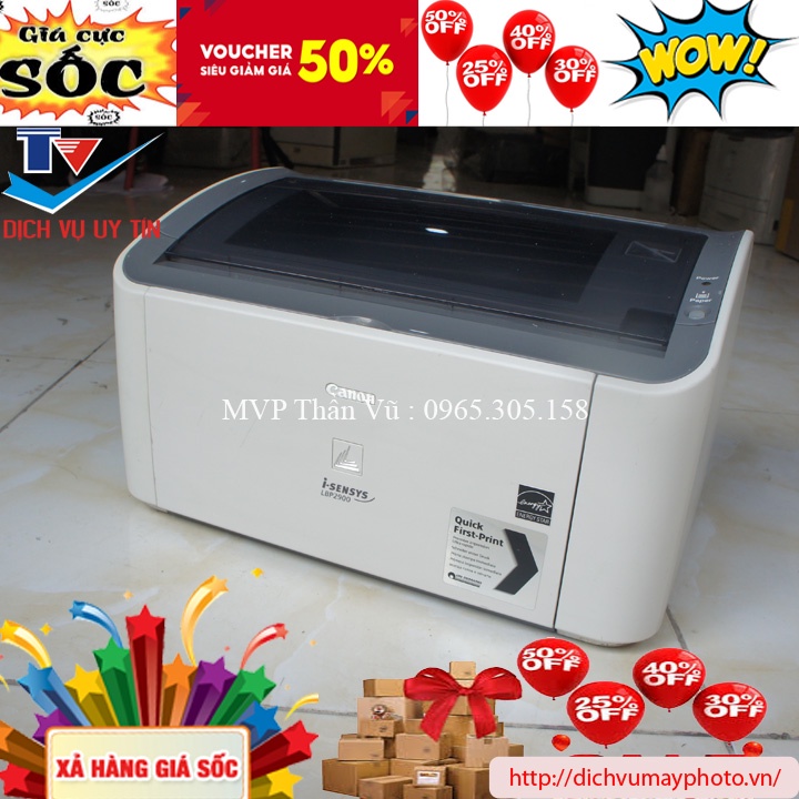 Máy in canon 2900 cũ đẹp đảm bảo chất lượng