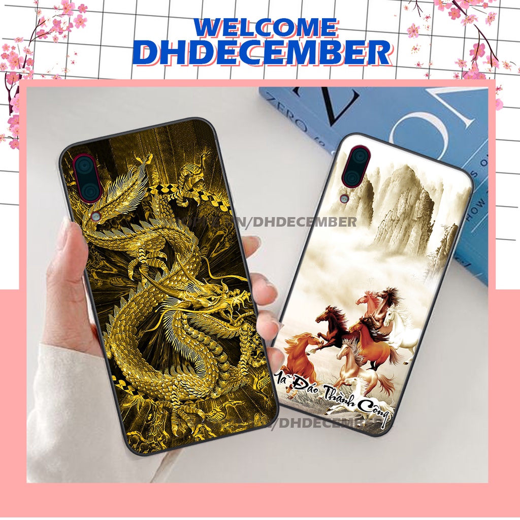 Ốp lưng Huawei Y9  PRO 2019 in hình thư pháp tâm an vạn sự an ,mã đáo thành công SIÊU CHẤT