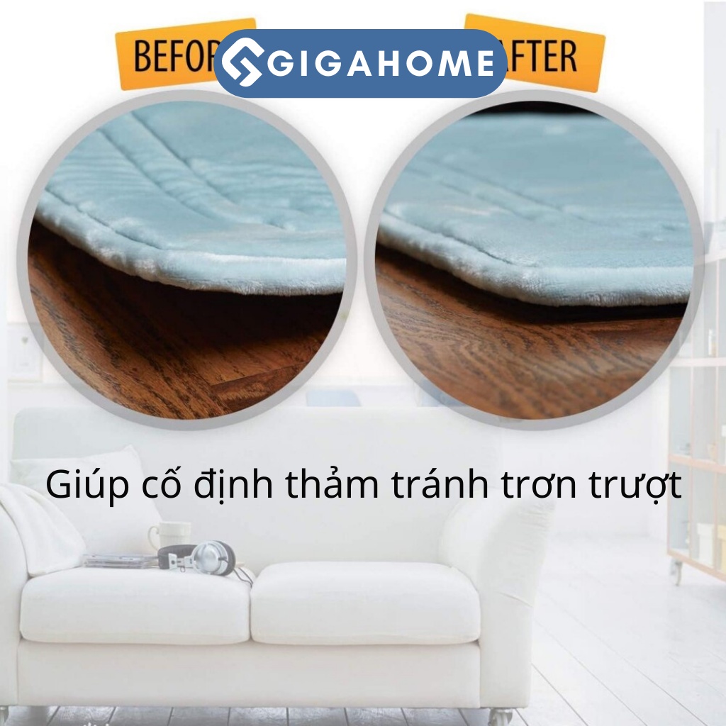Set 4 Miếng Dán Cố Định Thảm, Lót Ghế Chống Trơn Trượt GIGAHOME Hình Tam Giác 2290