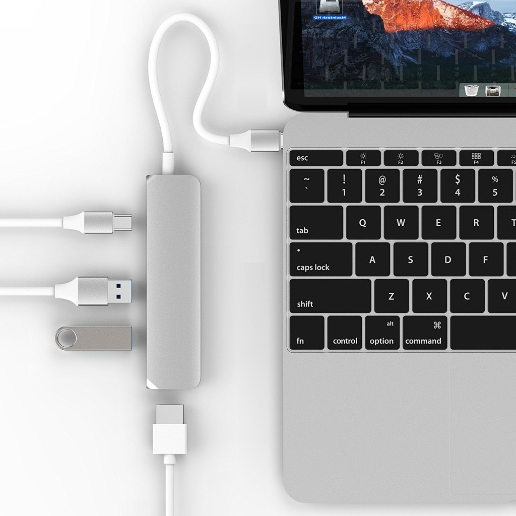 Cáp HyperDrive USB TypeC Hub with 4K HDMI chính hãng