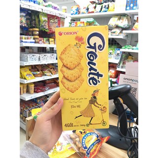 Bánh Goute mè giòn tan hộp 4 gói